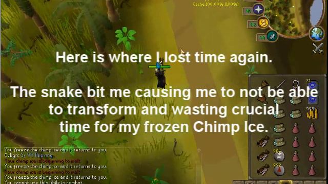 Runescape - Chimp Ice run guide (Completionist Cape Trimmed) смотреть онлайн