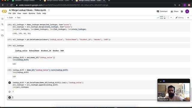Merging Unique Lookup Values using Pandas смотреть онлайн