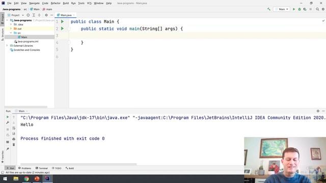 Part-2 Java Basics Tutorial – IntelliJ IDEA смотреть онлайн