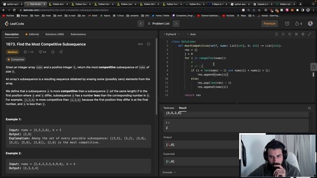 First Time Using LeetCode Python 2 solved want better смотреть онлайн