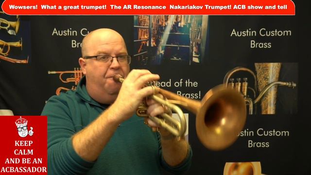 Insanely fun and versatile AR Resonance Sergei Nakariakov Trumpet! ACB Model Show and Tell смотреть онлайн