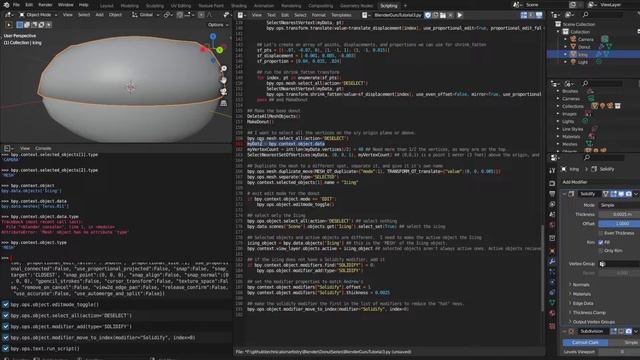 Blender Donut with Python, Pt 3 смотреть онлайн