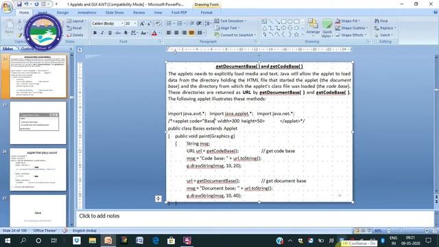 Java Applet Image and Sound смотреть онлайн
