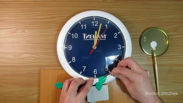 Сделал декор настенных часов смотреть онлайн