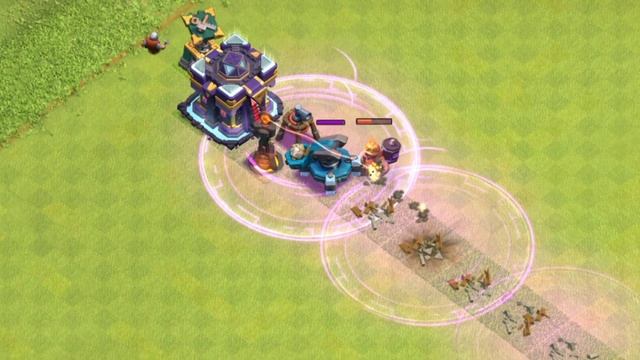 One Raged Super Troops Vs Level 1 Straight Line defense formation - clash of clans смотреть онлайн