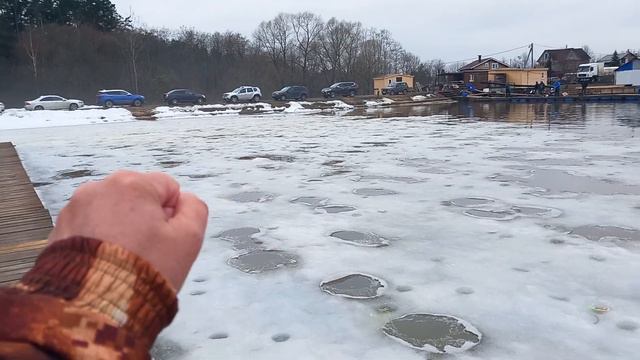 Ежедневный обзор о состоянии водной глади на водоёме !!! смотреть онлайн
