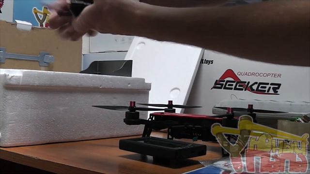 MJX Bugs 8 - распаковка скоростного дрона с FPV камерой смотреть онлайн