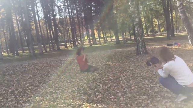 Идея для осенней фотосессии смотреть онлайн