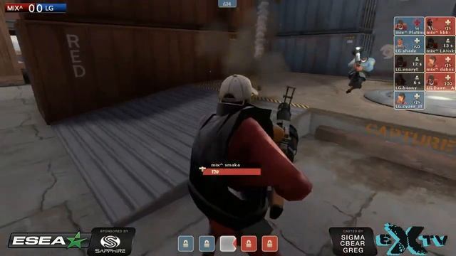 ESEA S11 LAN - GF - LG vs Mix^ - Map 2 - Granary Pt1of2 смотреть онлайн