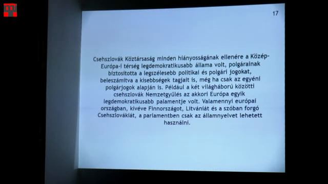 Andrej Toth: A magyar kisebbség helyzete az első Csehszlovák Köztársaságban, смотреть онлайн