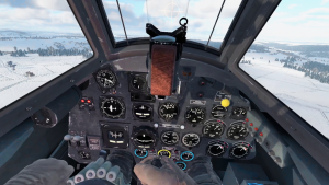Бой на Мессершмитт Bf 110 G-4 (итальянский) в VR шлеме в War Thunder.