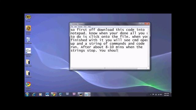 Destroy any computer with a simple .bat file-tutorial-TheBasicMods смотреть онлайн
