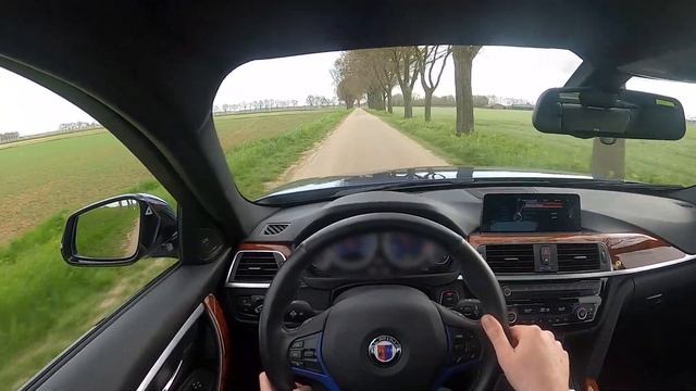 BMW Alpina D3 Biturbo Limousine F30 Switchtronic POV Test Drive смотреть онлайн