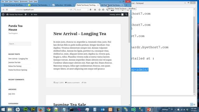 Tutorial WordPress 009 create posts 2 смотреть онлайн