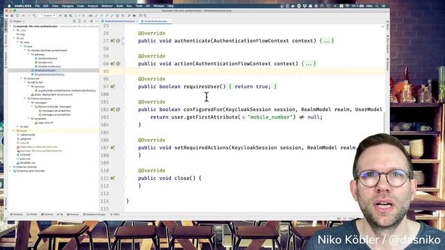 KEYCLOAK - 2FA with SMS based OTP text messages | Niko Köbler (@dasniko) смотреть онлайн