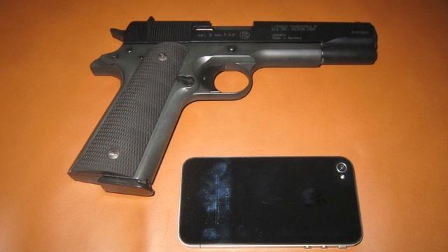 Colt Government 1911 A1 Schusstest mit Umarex Munition in HD смотреть онлайн