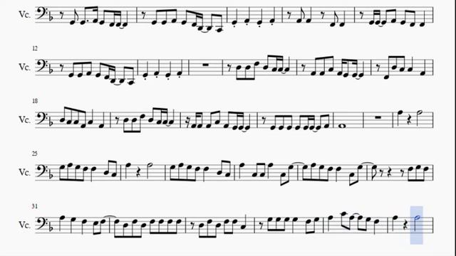 Cello Sheet Music: How To Play The Other Side From The Greatest Showman
