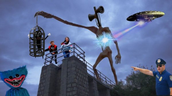 Фильм СИРЕНОГОЛОВЫЙ против Cartoon Cat сборник серий 2 сезон Siren Head & Cartoon Cat