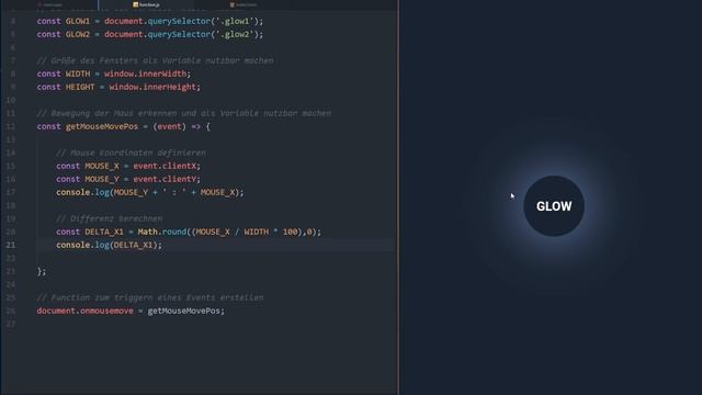 Awesome Background Neon Glow Animation mit JavaScript + CSS! ? [TUTORIAL] смотреть онлайн