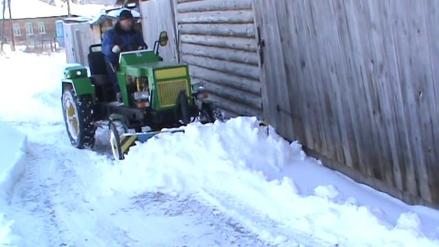Самодельный поворотный отвал смотреть онлайн