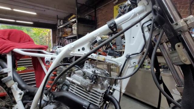 THIS WEEK 27 BIKE PROJECTS! UPDATE ON HONDA CBX, CB750, XR250, CZ250, TRAIL 90 & MORE! смотреть онлайн