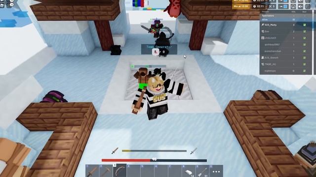 DEFEATING The NEW PENGUIN SURVIVAL GAMEMODE! Roblox Bedwars смотреть онлайн