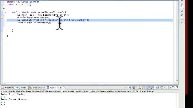 Calculator Speed code JAVA смотреть онлайн