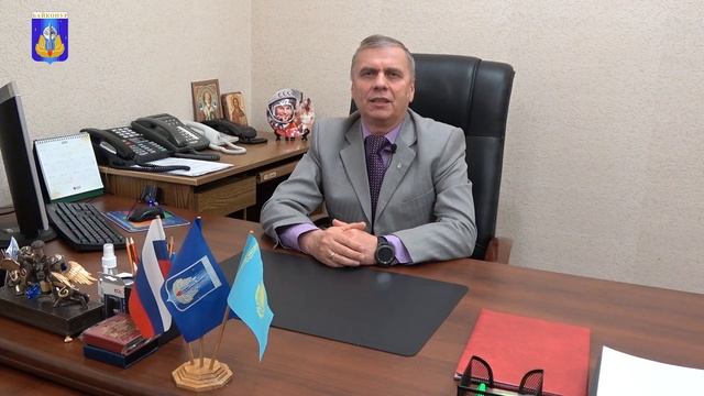 Байконур. Выступление заместителя главы города Байконура Николая Адасёва по вопросам образования смотреть онлайн