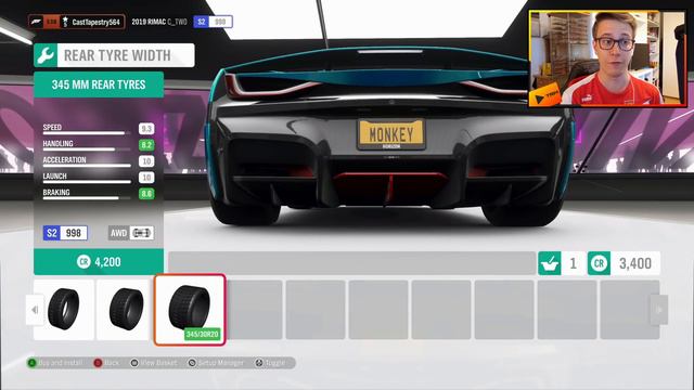 The Rimac C_Two is a bit too powerful... | Forza Horizon 4 | Customization & Racing смотреть онлайн
