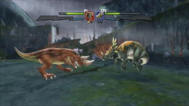 Battle of Giants: Dinosaurs Strike ... (Wii) Gameplay смотреть онлайн