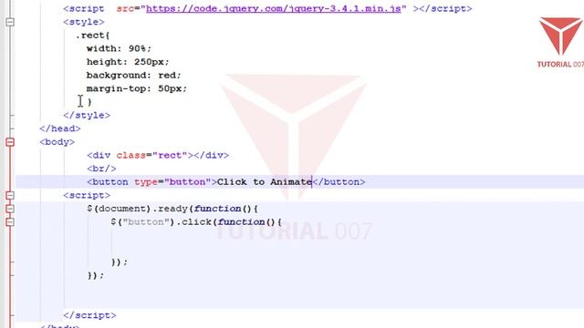 Animate properties with pre defined values in jquery with example | Part - 25 смотреть онлайн