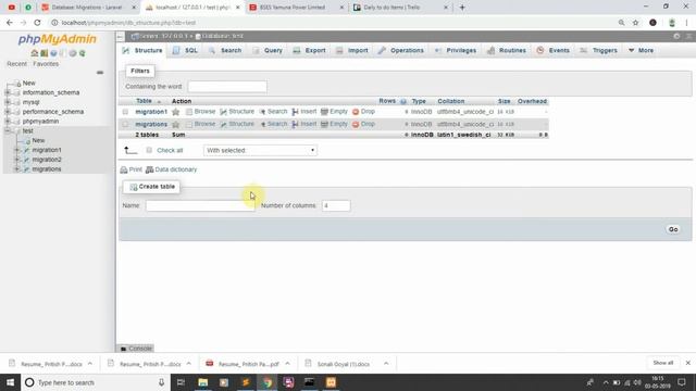 LARAVEL | Database Migration artisan commands | HINDI смотреть онлайн