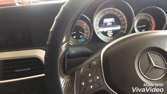 How to use headlamp washer on Mercedes Benz C class (W204) смотреть онлайн