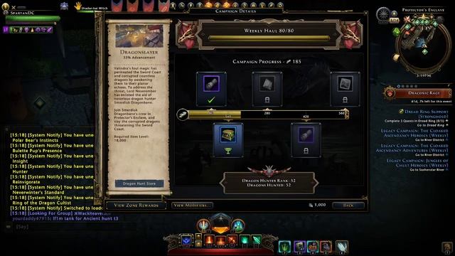 Neverwinter Mod 23: Full Dragon Hunt Gears Showcase смотреть онлайн