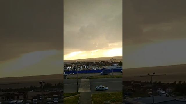 Набережная Челны начала грозы