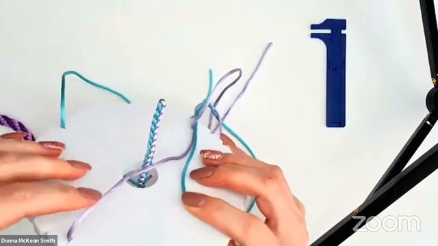 4 Strand Kumihimo Braid Tutorial смотреть онлайн