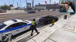 РУССКИЙ КОП ОКАЗАЛСЯ В ГЕТТО... - GTA 5 Игра за Полицейского (Моды ГТА 5)