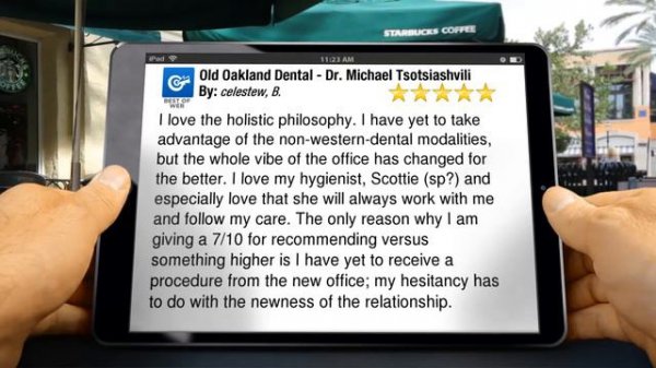 Old Oakland Dental - Dr. Michael Tsotsiashvili Oakland
Remarkable
5 Star Rev...