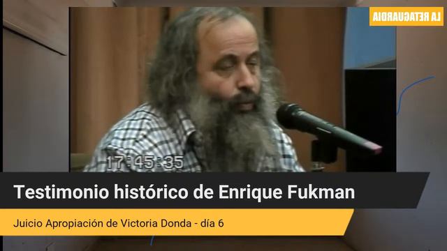 Juicio Apropiación de Victoria Donda -día 6- Lunes 26-12-22 10:00 horas смотреть онлайн