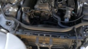 Mercedes Benz W211, 2.2 дизель 2006. Подготовка измерения давления подкачивающего насоса