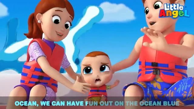 Baby Shark Games | Baby John | Little Angel And Friends Fun Educational Songs смотреть онлайн