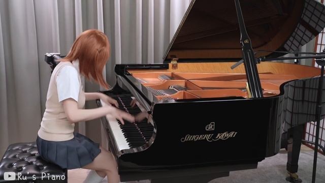 「Only My Railgun」Toaru Kagaku no Railgun OP1 ?Ru's Piano Cover⚡ смотреть онлайн