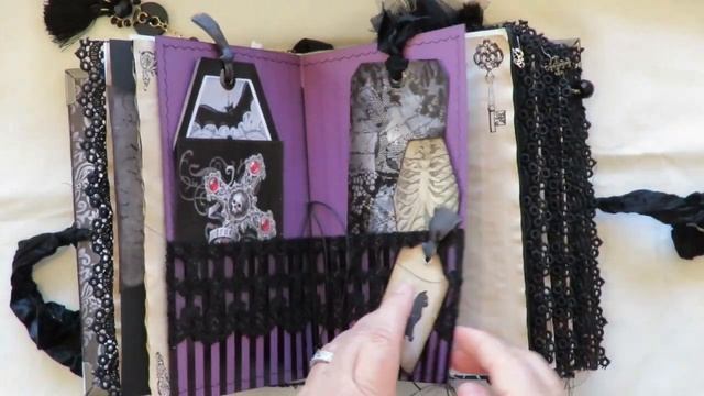 Gothic | Purple Lady | Junk Journal смотреть онлайн