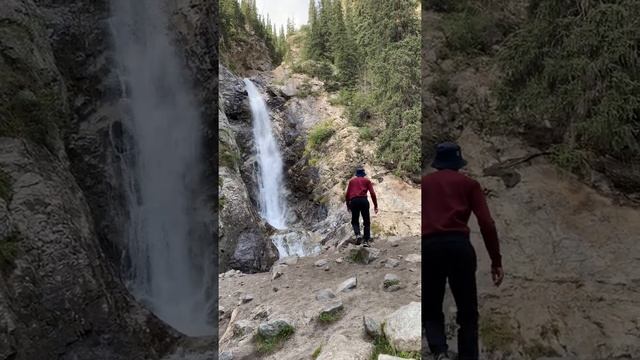 Водопад Чаша Манаса в Киргизии смотреть онлайн