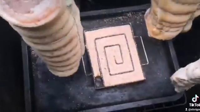 Рулет из свиной грудинки. Варено-копченый. смотреть онлайн