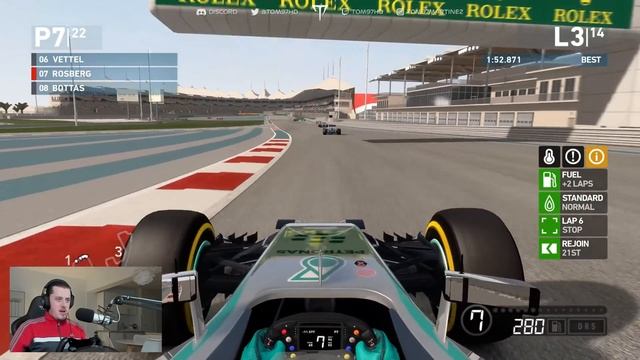 PLAYING THE F1 2014 GAME ??? смотреть онлайн