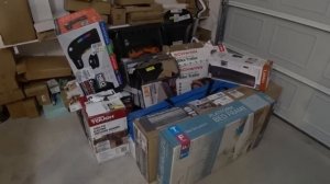 Открываем паллет за $425, не знаем что внутри / Очень много коробок! Что попалось в этот раз? США