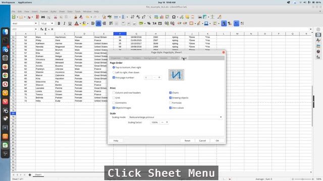 How To Set Print Area In Libreoffice Calc смотреть онлайн