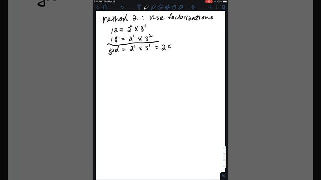 MATH 101 GCD of two numbers смотреть онлайн