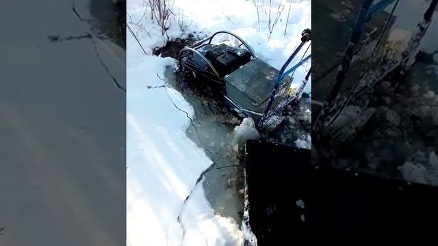 Съездил блин на первый лёд(((,мотобуксировщик бурлак смотреть онлайн